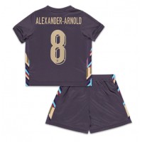 Maglia Calcio Inghilterra Alexander-Arnold #8 Seconda Divisa Bambino Europei 2024 Manica Corta (+ pantaloncini)